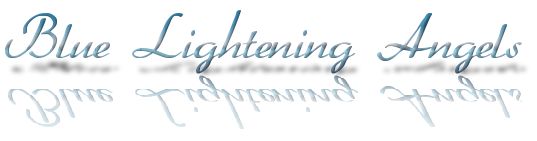 Blue Lightening Angels