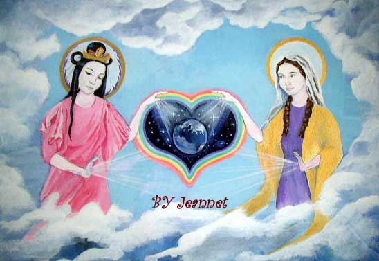 Kuan Yin & Mother Mary