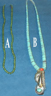 Green Jade Necklace/Turoquise Necklace
