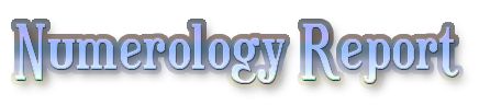 Numerology Report